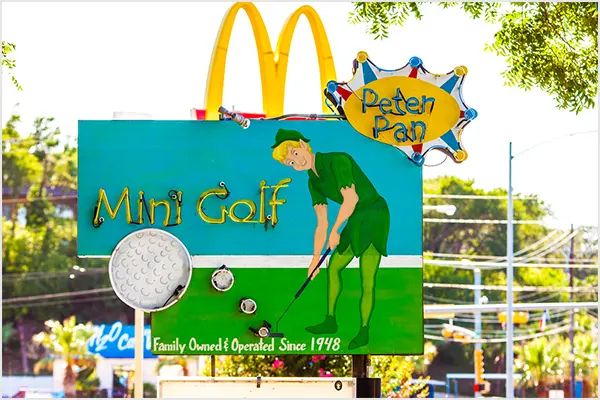 Peter Pan Mini Golf Fun Things to do with Family in Austin
