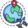 Continents-Travelled