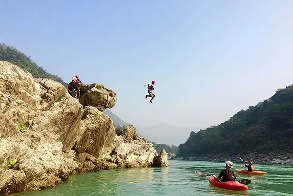 Cliff Jumping