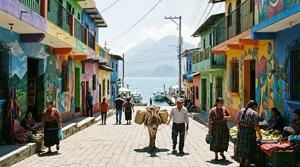 Villages around Lake Atitlan